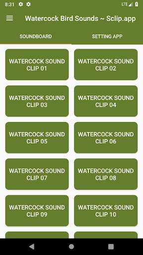 Watercock Bird Sound Collectio screenshot 1