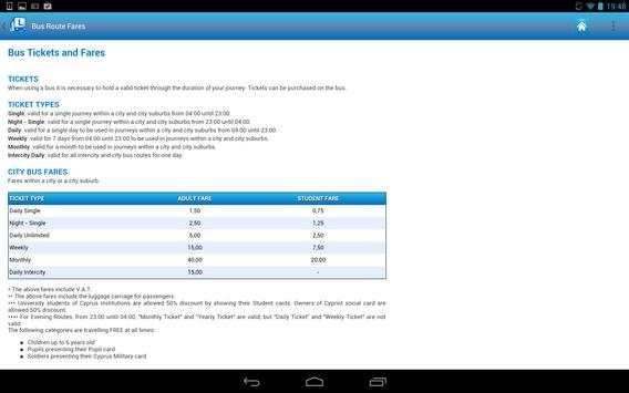 Cyprus By Bus Lite screenshot 9