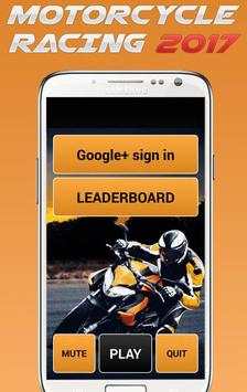 Motorcycle Racing Game 2017 screenshot 1