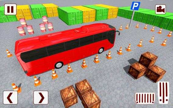 Modern Bus Parking 2019 screenshot 1