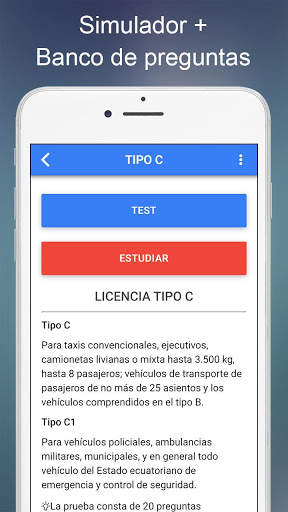 Simulador Examen ANT 2021 Ecuador screenshot 3