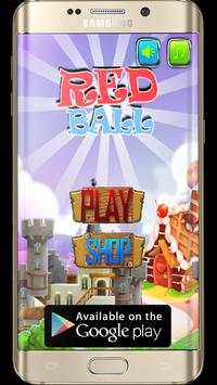 Angry Red Ball Game screenshot 2