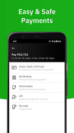 Zoomcar - Sanitized Self-drive car rental service screenshot 2