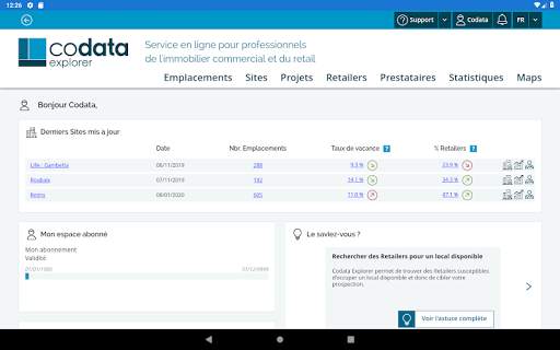 Codata Mobile screenshot 11