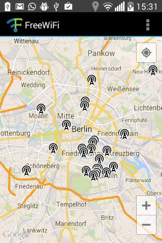 FreeWiFi screenshot 1