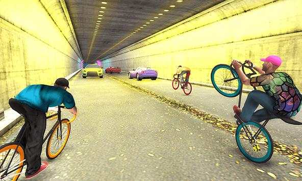 Racing in Bicycle screenshot 3