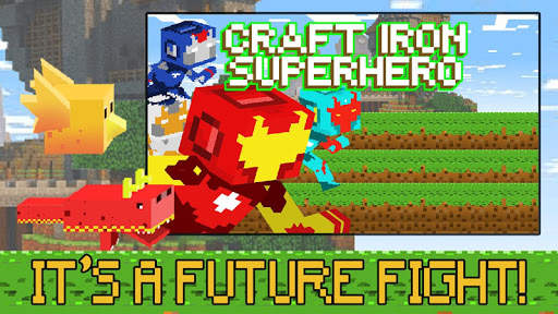 Iron Craft MOD Super Hero: Run screenshot 1