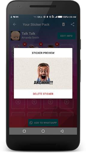 Sticker Maker for WhatsApp - Use Photos and Text screenshot 4