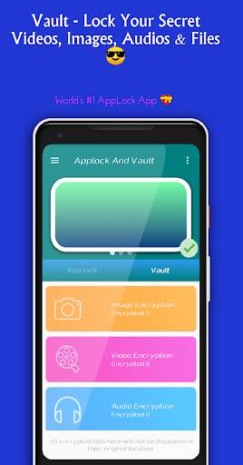 Indian AppLock & Gallery Vault 2 تصوير الشاشة