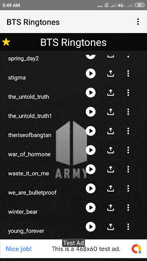 BTS Ringtones Free screenshot 3