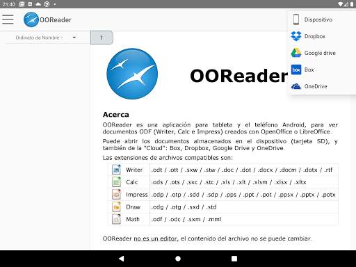 OOReader screenshot 10