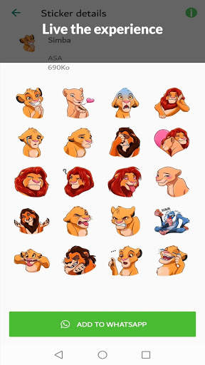 Cartoon Stickers For Whatsapp : Baby WhatsStickers screenshot 4