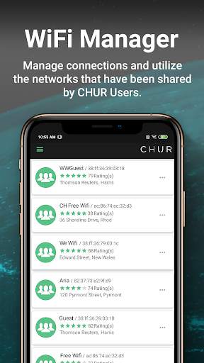 CHUR Networks - Fast, Unlimited WiFi screenshot 2