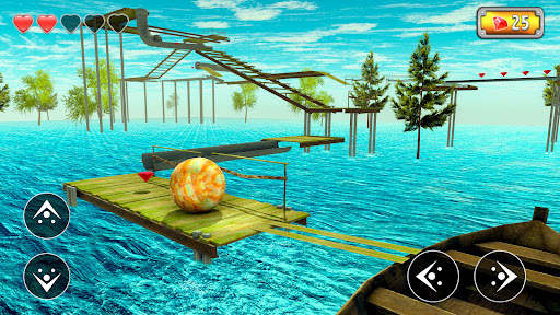 Keseimbangan Bola Ekstrim 3D screenshot 7