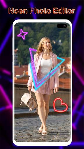 Pic Hero Photo Editor : Neon Art, Drip Line Art скриншот 1