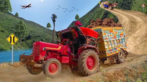 Real Tractor Trolley Simulator screenshot 2
