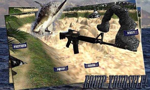 Monster Shark Hunter 3D screenshot 1