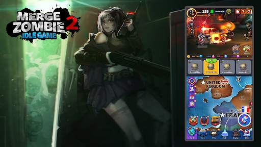 Merge Zombie 2 screenshot 1