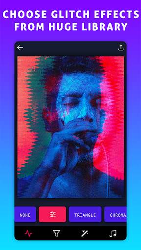 Glitch VHS Art Camera Aesthetic Video Filters screenshot 2