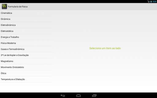 Formulário de Física screenshot 7