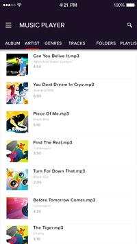 Default Music Player screenshot 4