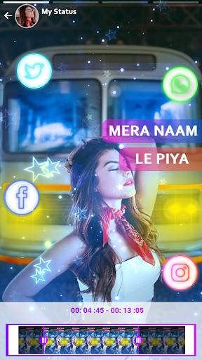 Vido Lyrical Video Status Maker - Vido Video Apps screenshot 8