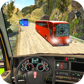 Offroad Hill Tourist Bus Drive icon