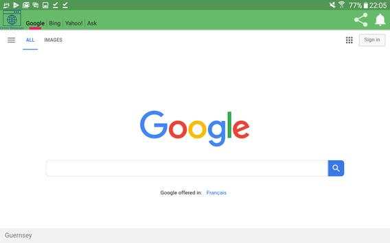 Omni Browser screenshot 1