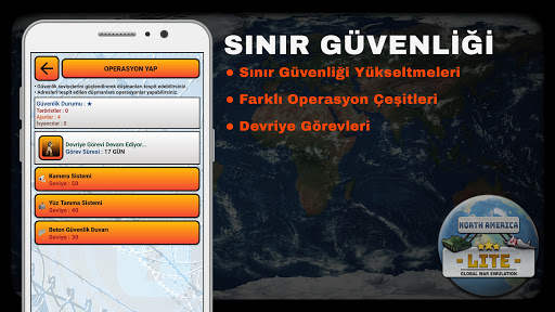 Global War Simulation - Kuzey Amerika LITE screenshot 8