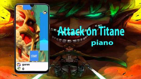 New Attack On Titan piano screenshot 4