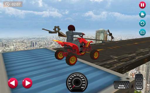 ATV Quad City Bike: Stunt Racing Game screenshot 10
