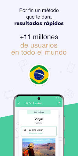 Aprende portugués rápidamente screenshot 1