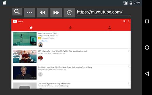 Basic Web Browser screenshot 3