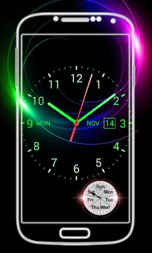 Clock live wallpaper screenshot 5