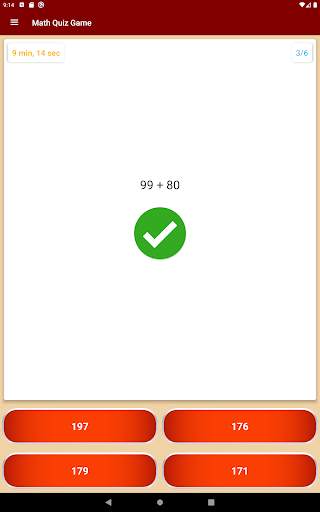 Math Quiz Game (Calculation) screenshot 11