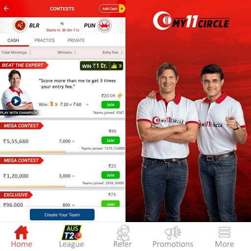 My Circle 11 - Live Cricket Prediction My11 Expert screenshot 4