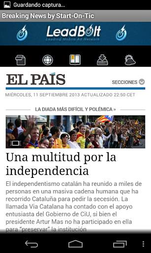 Breaking News Noticias España screenshot 6
