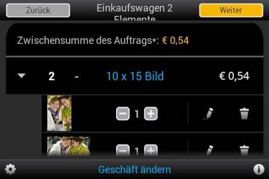 Foto-Paradies Foto2Go Mobile screenshot 5
