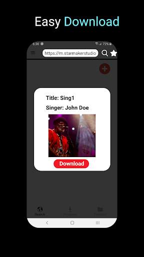 Sing Downloader for StarMarker screenshot 1
