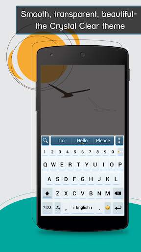 ai.type Crystal Clear Keyboard screenshot 1
