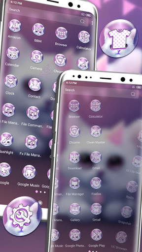 Cute Kitty Launcher Themes screenshot 2