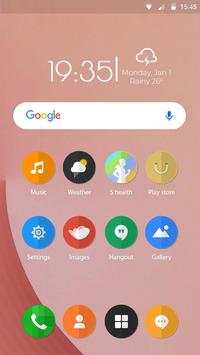 Samsung Galaxy J8 theme and launcher screenshot 4