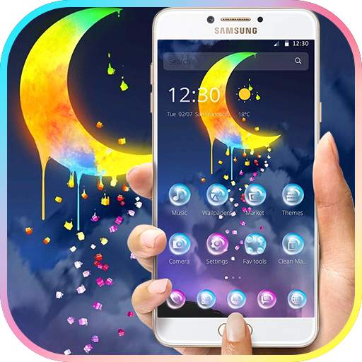 Quiet Glitter Star Moon Theme 1.1.5