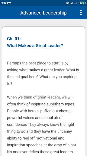 Advanced Leadership: Leadership Qualities & Skill скриншот 3
