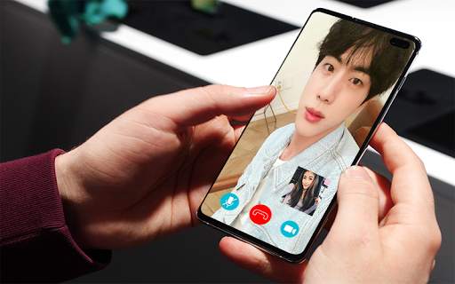 Jin Call You - BTS Jin Fake Video Call screenshot 1