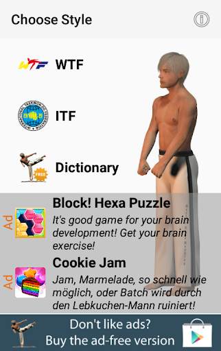 Taekwondo Forms (Sponsored) screenshot 1