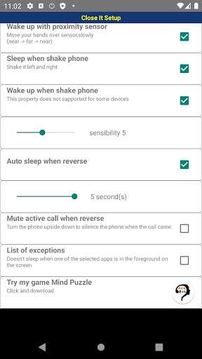 Close It (Power Button Helper) 2 تصوير الشاشة