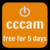 cccam free for 5 days icon