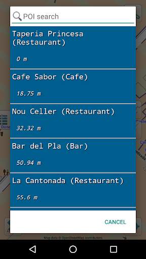 Map of Barcelona offline screenshot 6