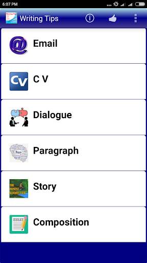 Writing Tips screenshot 3